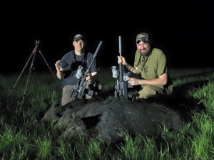 Hog Hunting at Night